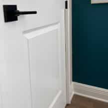 Fingersafe-HOME Finger Guards for Residential Door Hinges -Pull Side