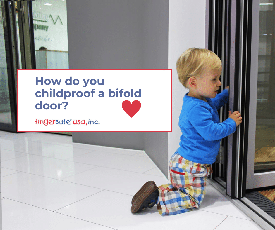 How do you childproof a bifold door? Fingersafe® USA Finger Pinch