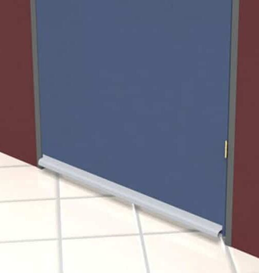 Locker Room Door Toe Guard Locker Room Door Toe Guard