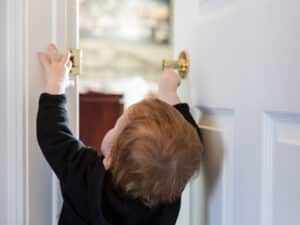 prevent kids from slamming doors